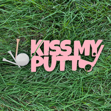 Load image into Gallery viewer, Spunky Fluff Proudly handmade in South Dakota, USA Small / Pink Kiss My Putt