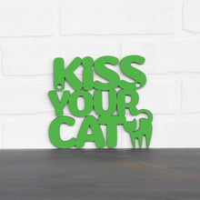 Load image into Gallery viewer, Spunky Fluff Proudly handmade in South Dakota, USA Medium / Magenta Kiss Your Cat