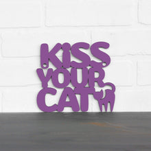 Load image into Gallery viewer, Spunky Fluff Proudly handmade in South Dakota, USA Kiss Your Cat