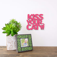 Load image into Gallery viewer, Spunky Fluff Proudly handmade in South Dakota, USA Kiss Your Cat