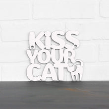 Load image into Gallery viewer, Spunky Fluff Proudly handmade in South Dakota, USA Kiss Your Cat
