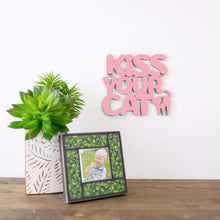 Load image into Gallery viewer, Spunky Fluff Proudly handmade in South Dakota, USA Small / Pink Kiss Your Cat