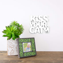 Load image into Gallery viewer, Spunky Fluff Proudly handmade in South Dakota, USA Small / White Kiss Your Cat