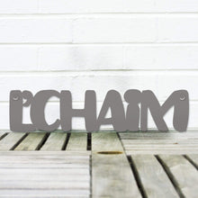 Load image into Gallery viewer, Spunky Fluff Proudly handmade in South Dakota, USA Small / Charcoal Gray L'Chaim