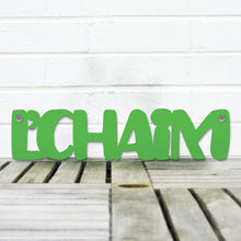 Load image into Gallery viewer, Spunky Fluff Proudly handmade in South Dakota, USA Small / Grass Green L'Chaim