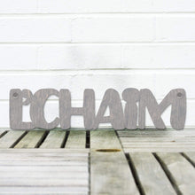 Load image into Gallery viewer, Spunky Fluff Proudly handmade in South Dakota, USA Small / Weathered Gray L'Chaim