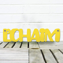 Load image into Gallery viewer, Spunky Fluff Proudly handmade in South Dakota, USA Small / Yellow L'Chaim