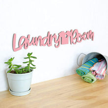 Load image into Gallery viewer, Spunky Fluff Proudly handmade in South Dakota, USA Medium / Pink Laundry Room