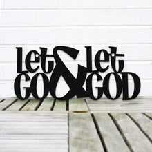 Load image into Gallery viewer, Spunky Fluff Proudly handmade in South Dakota, USA Medium / Black Let Go & Let God