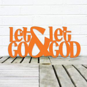 Spunky Fluff Proudly handmade in South Dakota, USA Medium / Orange Let Go & Let God
