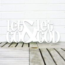 Load image into Gallery viewer, Spunky Fluff Proudly handmade in South Dakota, USA Medium / White Let Go & Let God