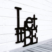 Load image into Gallery viewer, Spunky Fluff Proudly handmade in South Dakota, USA Medium / Black Let it Be