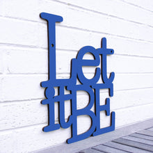 Load image into Gallery viewer, Spunky Fluff Proudly handmade in South Dakota, USA Medium / Cobalt Blue Let it Be