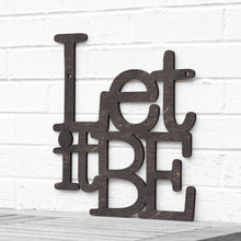 Load image into Gallery viewer, Spunky Fluff Proudly handmade in South Dakota, USA Medium / Weathered Ebony Let it Be