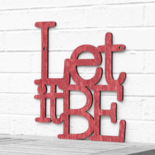 Load image into Gallery viewer, Spunky Fluff Proudly handmade in South Dakota, USA Medium / Weathered Red Let it Be