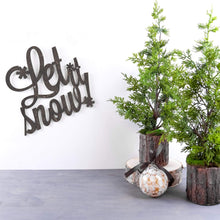 Load image into Gallery viewer, Spunky Fluff Proudly handmade in South Dakota, USA Let it Snow