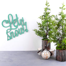 Load image into Gallery viewer, Spunky Fluff Proudly handmade in South Dakota, USA Let it Snow