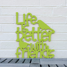 Load image into Gallery viewer, Spunky Fluff Proudly handmade in South Dakota, USA Medium / Pear Green Life is Better With Friends