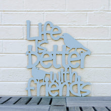 Load image into Gallery viewer, Spunky Fluff Proudly handmade in South Dakota, USA Medium / Powder Life is Better With Friends