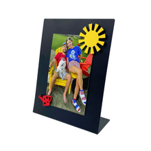 Load image into Gallery viewer, Spunky Fluff Proudly handmade in South Dakota, USA Limited Edition Boho Sun Magnet, Large