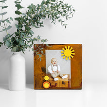 Load image into Gallery viewer, Spunky Fluff Proudly handmade in South Dakota, USA Limited Edition Boho Sun Magnet, Large