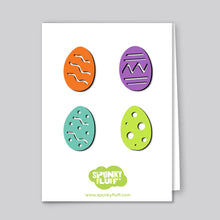 Load image into Gallery viewer, Spunky Fluff Proudly handmade in South Dakota, USA Limited Edition Easter Egg Mini Magnets