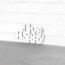 Load image into Gallery viewer, Spunky Fluff Proudly handmade in South Dakota, USA Small / White Live Happy