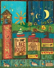 Load image into Gallery viewer, Studio M Proudly Handmade in Missouri, USA Live Love Lake - 20" Art Pole
