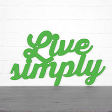 Load image into Gallery viewer, Spunky Fluff Proudly handmade in South Dakota, USA Medium / Grass Green Live Simply