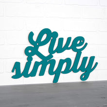 Load image into Gallery viewer, Spunky Fluff Proudly handmade in South Dakota, USA Medium / Teal Live Simply