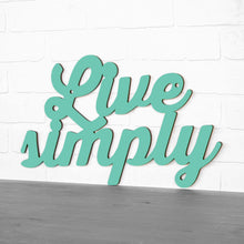 Load image into Gallery viewer, Spunky Fluff Proudly handmade in South Dakota, USA Medium / Turquoise Live Simply