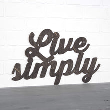 Load image into Gallery viewer, Spunky Fluff Proudly handmade in South Dakota, USA Medium / Weathered Ebony Live Simply