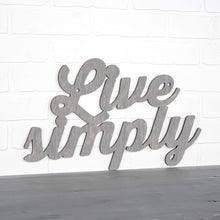 Load image into Gallery viewer, Spunky Fluff Proudly handmade in South Dakota, USA Medium / Weathered Gray Live Simply