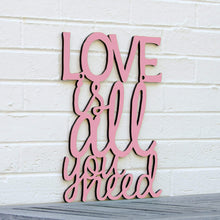 Load image into Gallery viewer, Spunky Fluff Proudly handmade in South Dakota, USA Medium / Pink Love is All You Need