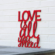 Load image into Gallery viewer, Spunky Fluff Proudly handmade in South Dakota, USA Medium / Red Love is All You Need