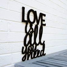 Load image into Gallery viewer, Spunky Fluff Proudly handmade in South Dakota, USA Love is All You Need