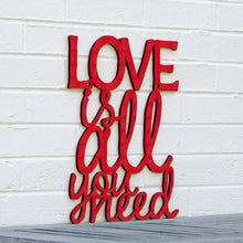 Load image into Gallery viewer, Spunky Fluff Proudly handmade in South Dakota, USA Love is All You Need