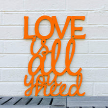 Load image into Gallery viewer, Spunky Fluff Proudly handmade in South Dakota, USA Love is All You Need