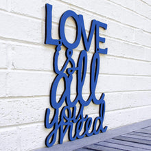 Load image into Gallery viewer, Spunky Fluff Proudly handmade in South Dakota, USA Love is All You Need