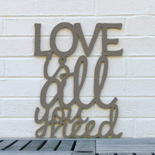 Load image into Gallery viewer, Spunky Fluff Proudly handmade in South Dakota, USA Love is All You Need