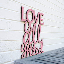 Load image into Gallery viewer, Spunky Fluff Proudly handmade in South Dakota, USA Love is All You Need