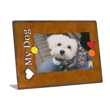 Load image into Gallery viewer, Prairie Dance Proudly Handmade in South Dakota, USA "Love my dog", Magnetic Frame