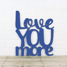 Load image into Gallery viewer, Spunky Fluff Proudly handmade in South Dakota, USA Medium / Cobalt Blue Love You More