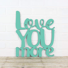 Load image into Gallery viewer, Spunky Fluff Proudly handmade in South Dakota, USA Medium / Turquoise Love You More