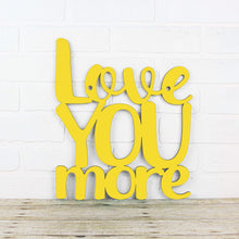 Load image into Gallery viewer, Spunky Fluff Proudly handmade in South Dakota, USA Medium / Yellow Love You More
