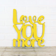 Load image into Gallery viewer, Spunky Fluff Proudly handmade in South Dakota, USA Medium / Yellow Love You More
