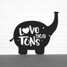 Load image into Gallery viewer, Spunky Fluff Proudly handmade in South Dakota, USA Medium / Black Love You Tons
