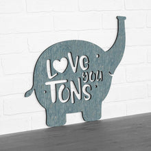 Load image into Gallery viewer, Spunky Fluff Proudly handmade in South Dakota, USA Medium / Weathered Denim Love You Tons