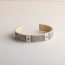 Load image into Gallery viewer, Etkie Jewelry Maddie Beaded Glass Cuff -Small