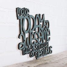 Load image into Gallery viewer, Spunky Fluff Proudly handmade in South Dakota, USA Medium / Weathered Denim Make Today So Awesome That Yesterday Gets Jealous